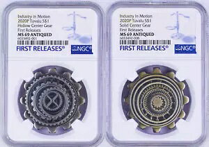 2020 Industry In Motion AeB[N MA^ 1IX Vo[ 2RCZbg NGC MS69 FR