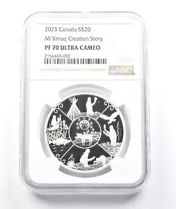 2023 �J�i�_ 20 �h�� �V���o�[ �~�N�}�N�n������ PF70 UCAM NGC *3795