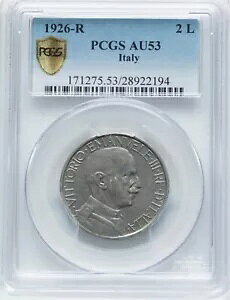 �C�^���A���� 1926-R 2 ���� �R�C���ANGC �F�� AU53�A�󏭂ȓ��t