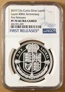 2019 �g���X�^�� �_ �N�[�j�� �V���o�[ ���[���� 400th �A���u�t�@�[�X�g �����[�X�v NGC PF 70 Ult Cam