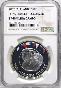 2002 �S�[���f�� �W���r���[ ���C���� �t�@�~���[ P50 ��� NGC PF68UC