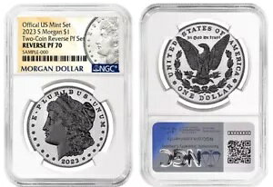 2023-S ���o�[�X �v���[�t $1 �����K�� �h�� �Z�b�g NGC Rev PF70 (1 �R�C��) %