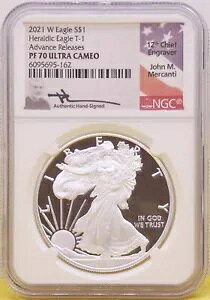 2021 W NGC PF 70 �E���g�� �J���I �w�����f�B�b�N �C�[�O�� T1 �����J���e�B �t���b�O ��s�����[�X