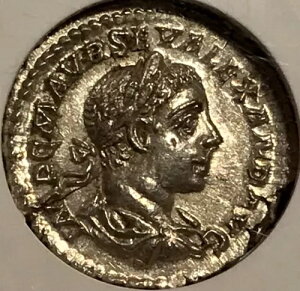 �Z�u���X�E�A���N�T���_�[ OLD NGC AU ���ۂɂ� MS 222-235 AD ���[�}�鍑 AR �f�i���E�X PQ+