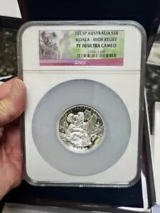 2013 5 �I���X KOALA �I�[�X�g�����A �V���o�[ $8 NGC �O���[�h PF70 �E���g�� �J�� *�p�[�t�F�N�g �O���[�h*