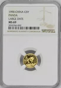 NGC MS69 1990 `Ci p_ 1/20 IX  [W fCg