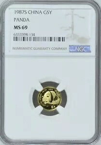 NGC MS69 1987S `Ci p_ 1/20 IX 