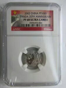 2002 1/10 �I���X �v���`�i �`���C�i �p���_ 20th �A�j�[ NGC PF68 UC 100 �������R�C��