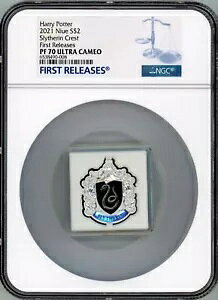 �n���[�E�|�b�^�[ �X���U���� �N���X�g 2021 �j�E�G NGC PF70 �t�@�[�X�g �����[�X