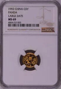 NGC MS69 1992 `Ci p_ 1/20 IX  [W fCg