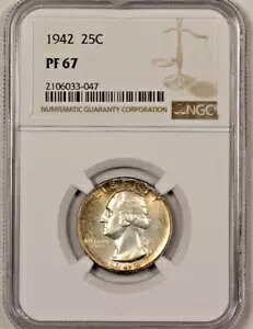 1942 NGC PF67 PR67 v[t Vg NH[^[