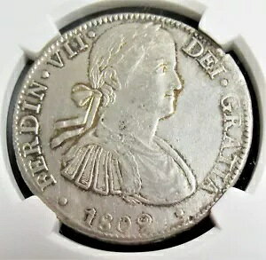 LVR: Ferdinand VII 8 Reales 1809 Mo-THAAU ڍ (\ʂ̃wAC) NGCB