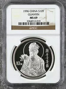  LOd 10 1996 CHINA S10Y ω NGC MS 69