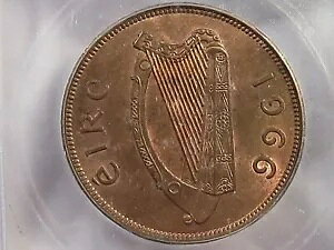 1966 yj[ ACh ICG MS64 RD KM#11B #8