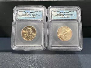 2005 P & D $1 �T�J�K�E�B�A �h�� 2 �R�C�� �T�e�� �t�B�j�b�V�� �~���g �Z�b�g ICG SP69