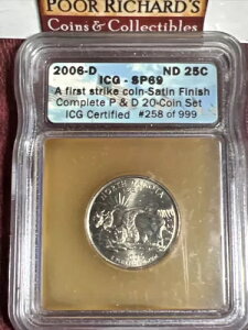 󏭂 2006D t@[Xg XgCN Te tBjbV ICG F SP69 m[X_R^ Qtr. X260