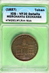 (1837) - ICG VF20 ڍ }[`g GNX`FW HT#293Aj[[NA jbN g[N!! #B36819