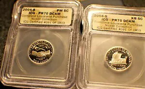 c[RCY 2004 S 5C s[X_ & L[{[g ICG PR70 TYPE NICKEL ICG PR70 DCAM