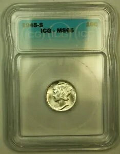 1945-S Vo[ }[L[ _C 10c RC ICG MS-65 EE