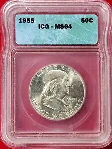 1955 �t�����N���� �V���o�[ �n�[�t�_���[ ICG MS64 (G708)