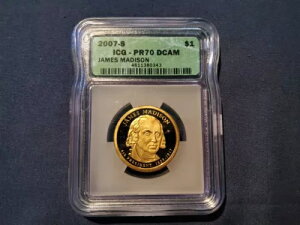 2007 S $1 WF[Y }fB\哝̃h ICG PR70 DCAM