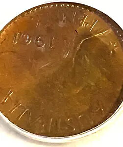 I[XgA 1961 JK[ yj[ ICG MS64 RB KM#56 Xg $1425.00 A