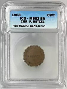 1863NCHRB F. HETZEL CWT ICG MS62 BN Fuld#630AJ-1aAj[[NANbV R-3 #
