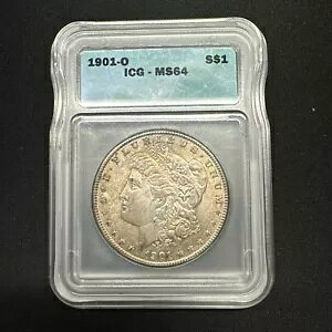 1901-O [K Vo[ _[ $1 Â ICG MS64 S[f g[jO