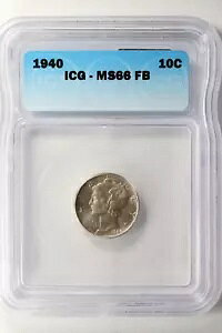1940 �}�[�L�����[ �V���o�[ �_�C�� ICG MS66 FB �t���o���h 10c