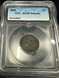 1860 �C���f�B�A�� �w�b�h �Z���g 1c ICG AU50 �ו������H