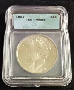 1922 ICG MS64 a 1 hd