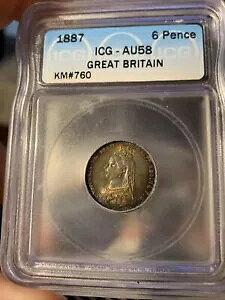 1887N CMX 6yX 925 ~ ICG AU58 ~ f炵g[jO!!!!