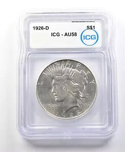 1926-D ah AU58 ICG *0077
