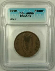 1940 ACh 1 yj[ sM ICG AU-50 KM#11