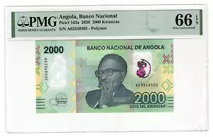 AS P-163a 2000 NU 2020 PMG66 GEM UNC