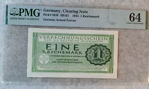 1 ���C�q�X�}���N �h�C�c 1944 �N���h�R���� UNC PMG 64 �O���[�h�����AP-M40