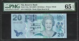 tBW[ - sbN 112a - 20 h - 2007 - PMG GEM UNC 65 EPQ - NC[ GUxX