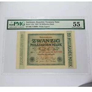 1923N PMG AU55 hCca 20~A[f }N #44217F