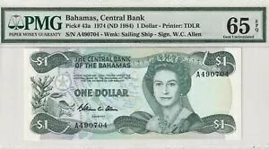 i-002199 on} 1 h 1974 (ND 1984)B PMG 65 EPQ