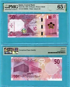 J^[ 50  2020 P35a UNC / PMG GEM65EPQ