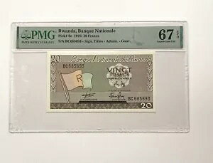 �������_ 20 �t���� �s�b�N# 6e 1976 PMG 67 EPQ �f���炵����� Unc ����