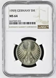 J 387 5 }[N 1959 N J NGC MS 64 KM060-