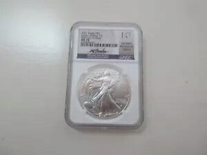 2021 NGC Eagle S$1 Eagle Landing T-2 ���s���� MS 70 �č������ǃG���O��