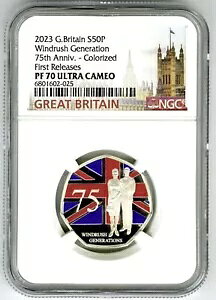 2023 CMX S50P Vo[ v[t NGC PF70 UCAM 75th EBhbV WFl[V - FR