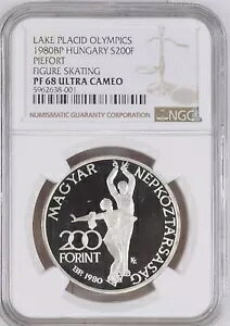 1980 NnK[ IsbN tBMA XP[g s[tH[g 200 tHg NGC PF 68 Eg JI