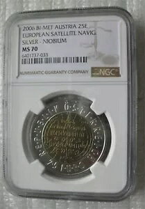 �I�[�X�g���A 25���[�� 2006 �V���o�[ �j�I�u �o�C���^�� ���[���b�p�q�� Navig NGC MS70