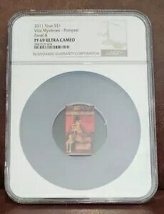 2011 NGC PF 69 U/C NIUE 25.40g Vo[ $1 uVILLA MISTERIES-POMPEIIvpl 8/9