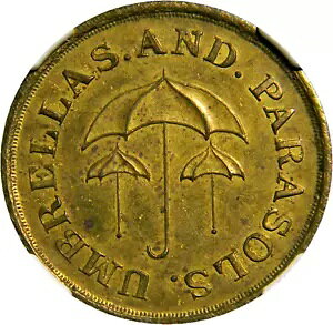 1844 WM A �h���E�� �}�[�`�����g �g�[�N�� NGC MS 62 �g�b�v �|�b�v (08-14)