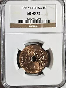  1 Zg 1901A NGC MS 65 RB