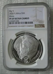 ��A�t���J R5 2020 �V���o�[ �v���[�t 1�I���X �R�C�� �A�t���J Big5 �T�C NGC PF69